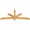 Ekena Millwork Davenport Rough Sawn Timber Gable Bracket, Western Red Cedar, 84"W x 38"H x 4"D x 4"F, 11/12 Pitch GBW084X38X0404DAV00RWR - alternate 4